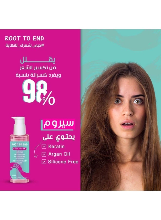 Root To End hair serum for very dry and damaged hair 120 ML - Image 4